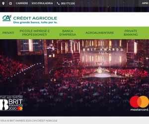 Vola ai Brit Awards con Crédit Agricole