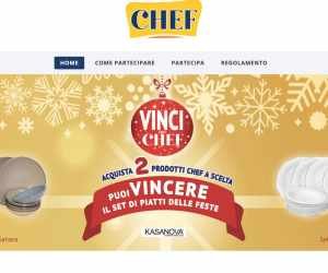 VINCI LA TAVOLA DELLE FESTE CON CHEF