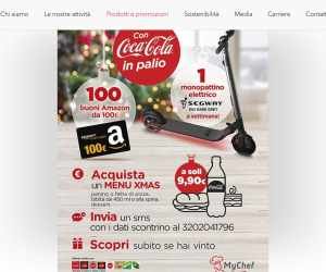 FESTEGGIA IL NATALE CON COCA-COLA E MYCHEF
