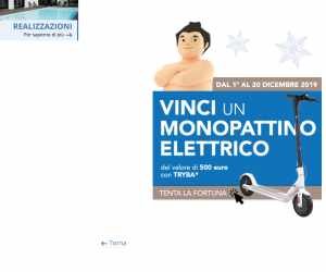 Vinci un monopattino elettrico!
