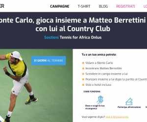 Vola a Monte Carlo, gioca insieme a Matteo Berrettini e pranza con lui al Country Club