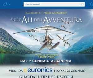 Vinci fantastici premi con Euronics e Sulle Ali dell’Avventura
