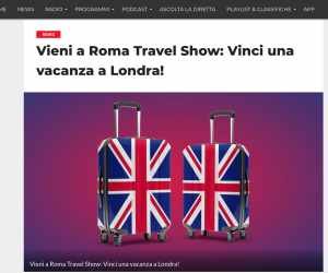 VINCI UNA VACANZA A LONDRA