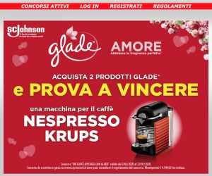 UN CAFFE’ SPECIALE CON GLADE