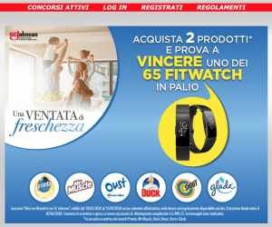 Vinci un fitwatch con SC Johnson