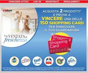 Vinci 150 card abbigliamento con SC Johnson