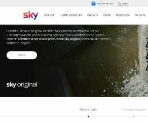 Sui set delle Sky Original