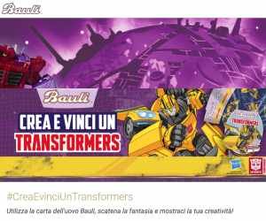 Crea e vinci un Transformers
