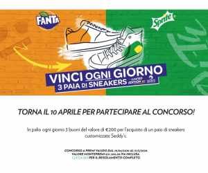 Vinci le tue sneakers con Fanta e Sprite