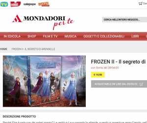 CON SORRISI VINCI FANTASTICI PREMI PER VIVERE LA MAGIA DI FROZEN II - IL SEGRETO DI ARENDELLE