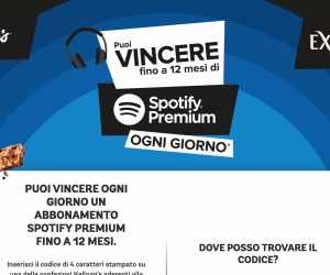 Prova a vincere un abbonamento Spotify Premium fino a 12 mesi