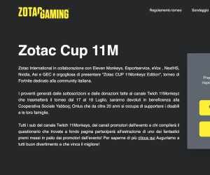 ZOTAC CUP 11MONKEYZ EDITION