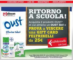 TORNA A SCUOLA CON OUST 3IN1!