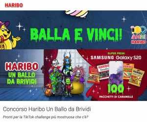 Haribo un ballo da brividi