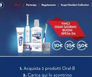 ORAL-B VINCI OGNI GIORNO BUONI SPESA