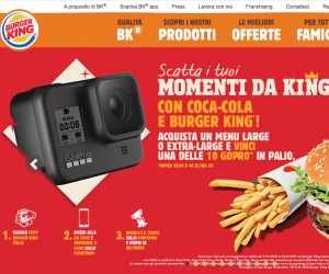 SCATTA I TUOI MOMENTI DA KING CON COCA-COLA E BURGER KING