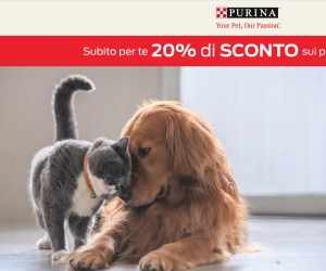 Buono Sconto Purina del 20% in omaggio