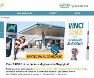 Pieno da 1.000 euro con Segugio.it
