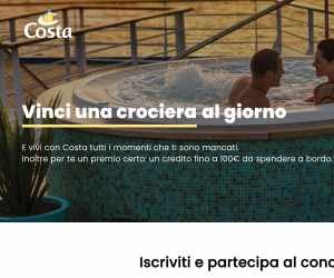 Vinci e parti con Costa