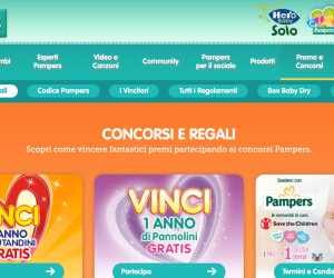 Con Pampers puoi vincere un caldo abbraccio