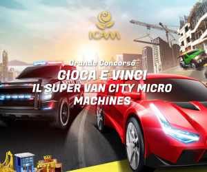 GRANDE CONCORSO IN PALIO DECINE DI SUER VAN CITY MICRO MACHINES
