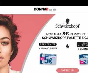 Schwarzkopf ti regala la spesa in Acqua & Sapone