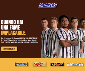 QUANDO HAI UNA FAME IMPLACABILE SNICKERS