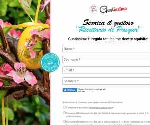 Gustissimo Ricettario di Pasqua in Omaggio