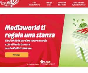 MediaWorld ti regala una stanza
