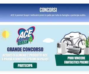 Con ACE puoi vincere un’elegante auto ibrida da città