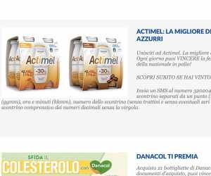 Actimel: la migliore difesa degli azzurri