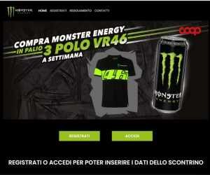 COMPRA MONSTER ENERGY IN PALIO 3 POLO A SETTIMANA