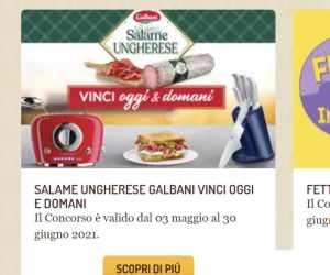 SALAME UNGHERESE GALBANI, VINCI OGGI E DOMANI