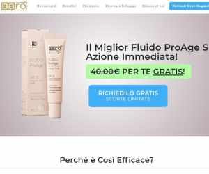 Barò Cosmetics PROVA GRATUITA - Fluido ProAge