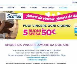 SCOTTEX: AMORE DA VINCERE, AMORE DA DONARE