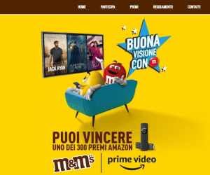 Buona Visione con M&M’s