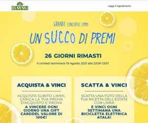 Grande concorso Limmi – Un succo di premi