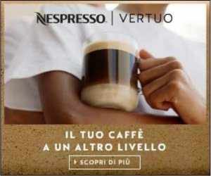 PROMO SCONTO di 20€ SULLE MACCHINE DA CAFFÈ NESPRESSO VERTUO X CHIARA FERRAGNI