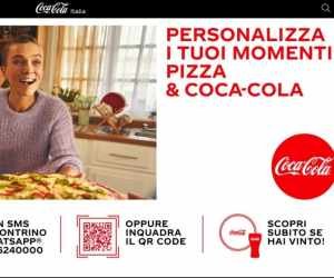 PERSONALIZZA I TUOI MOMENTI CON PIZZA E COCA-COLA