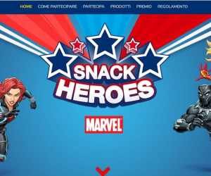 VINCI CON GLI SNACK HEROES BEL
