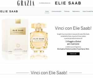 Vinci un viaggio da sogno con Elie Saab