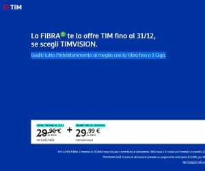 ATTIVA TIM SUPER FIBRA + TIMVISION a soli 29,99€ al mese