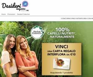 VINCI INTERFLORA CON HERBAL ESSENCES