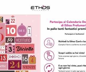 Calendario digitale avvento 2021 Ethos Profumerie