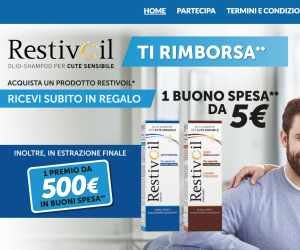 RESTIVOIL TI RIMBORSA LA SPESA