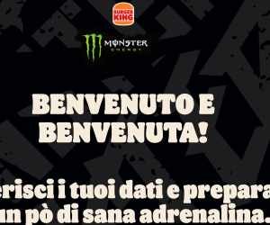 ACQUISTA UN MENU CON MONSTER E VINCI