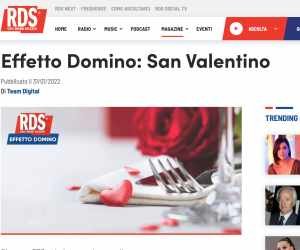 EFFETTO DOMINO “SAN VALENTINO”