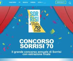 CONCORSO SORRISI 70