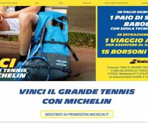 VINCI IL GRANDE TENNIS CON MICHELIN