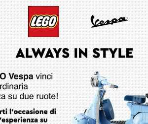 LEGO icona su due ruote